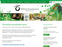 Tablet Screenshot of kansalaisopisto.mikkeli.fi